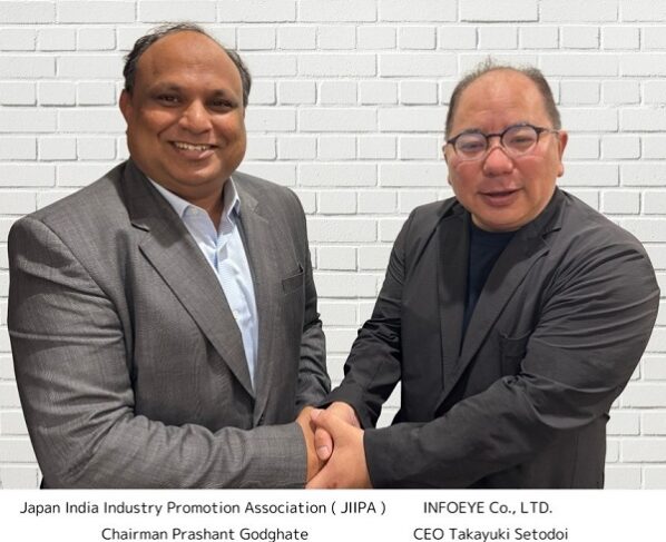 The Japan India Industry Promotion Association (JIIPA, Minato-ku, Tokyo, Chairman: Prashant Godgate) and INFOEYE (Chiyoda-ku, Tokyo, CEO: Takayuki Sedodoi)